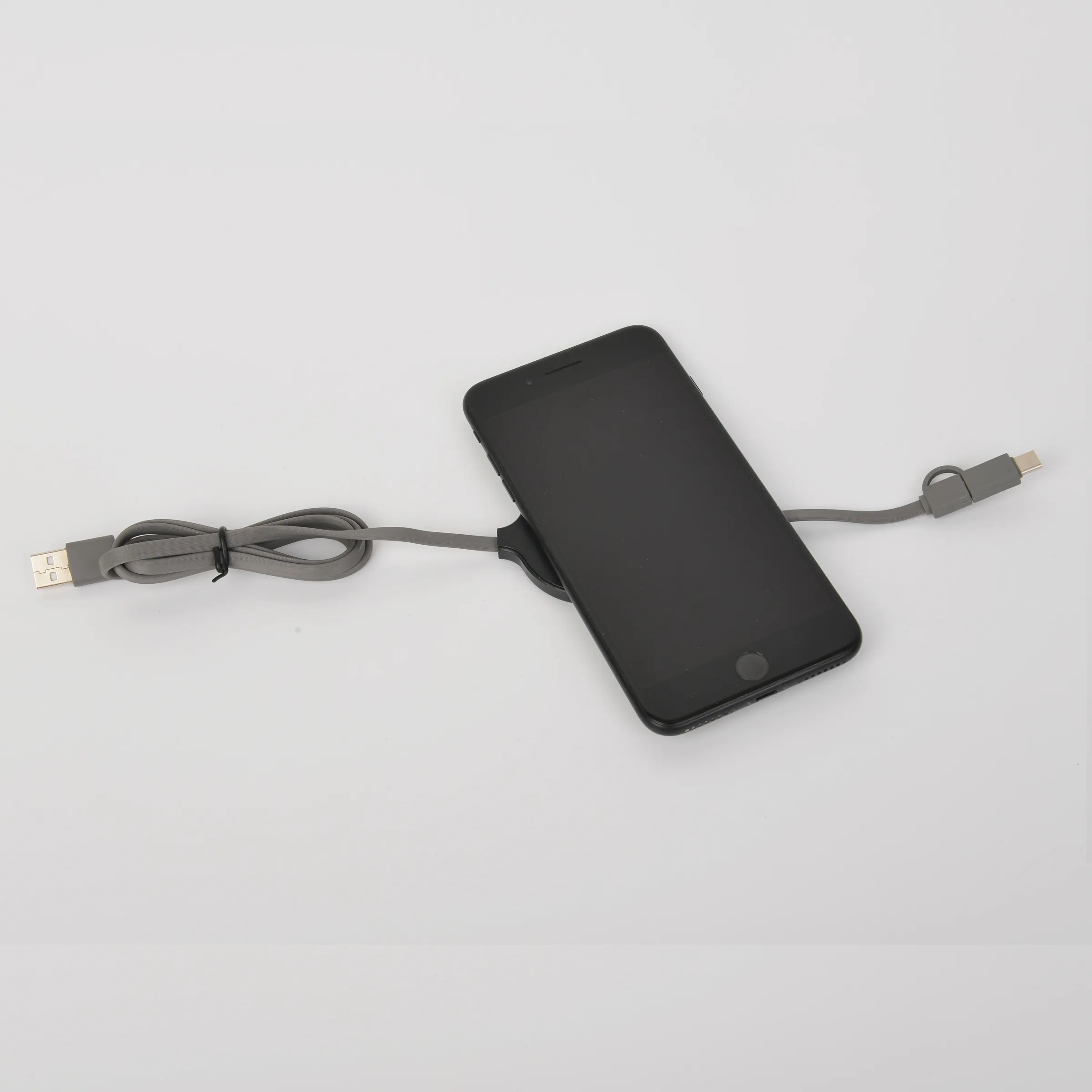 Wireless Charger & 3in1 Micro/TypeC/Lightning Charging Cable 5