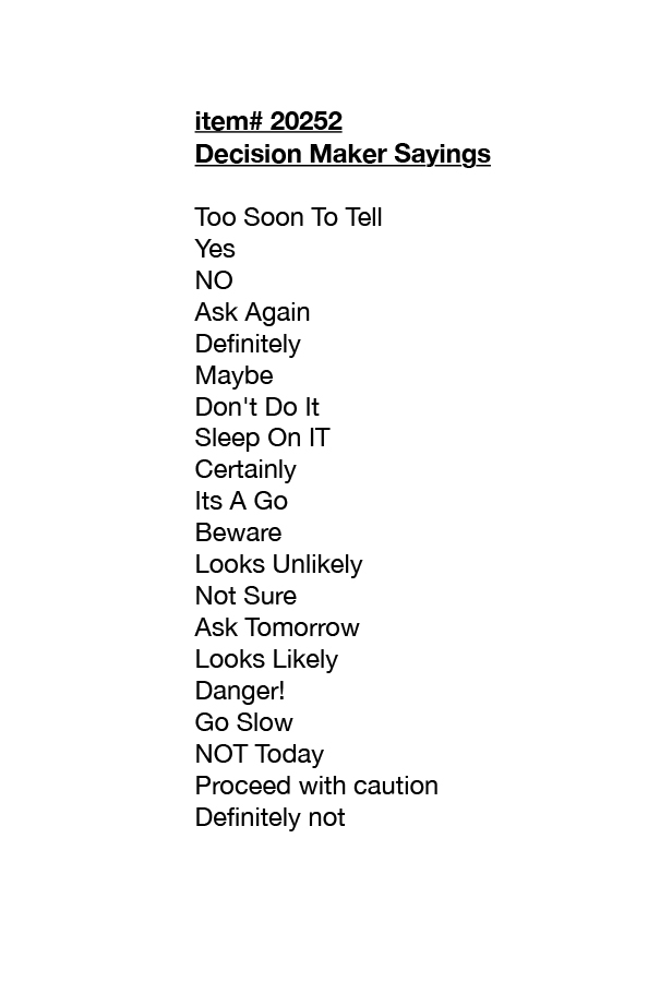 Executive Decision Maker 4