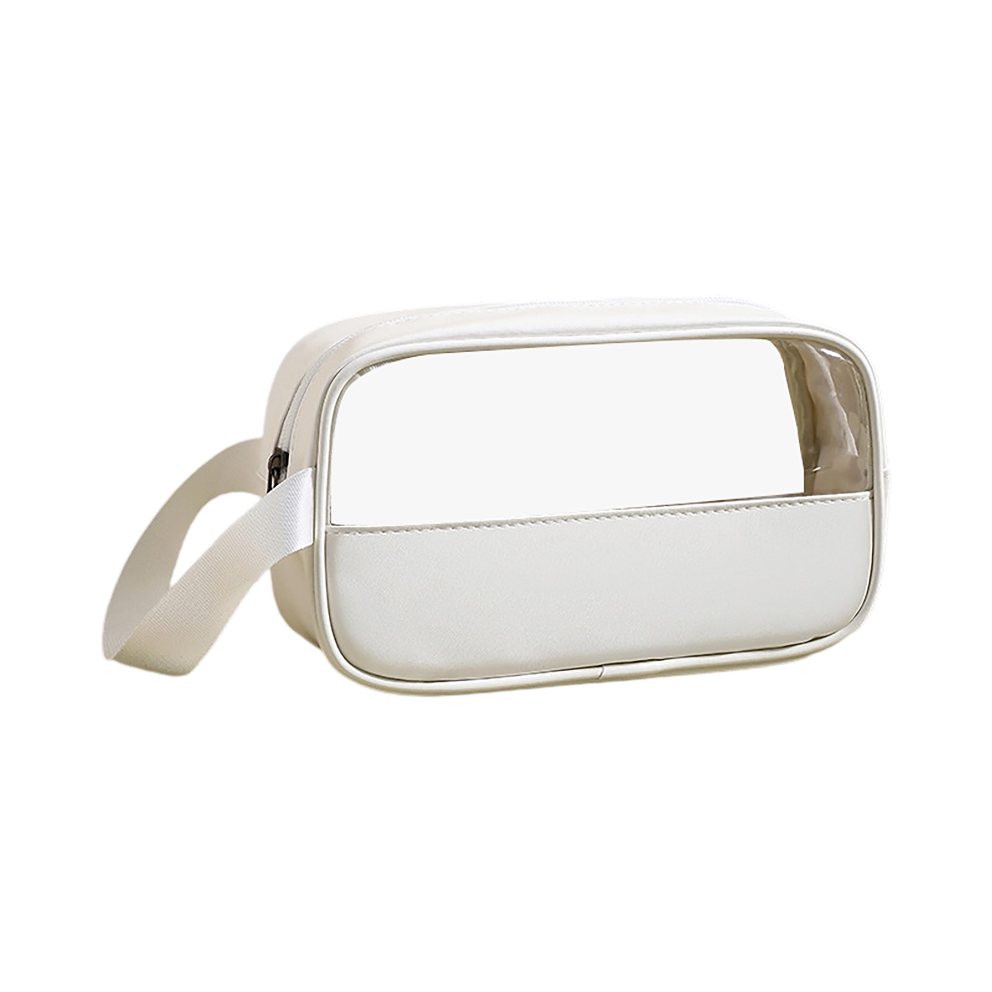 PVC PU Leather Transparent Makeup Storage Travel Bag 10