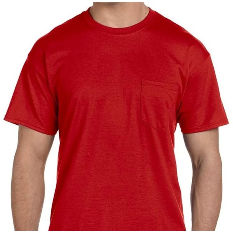 Gildan DryBlend® 5.6 Oz., 50/50 Pocket T-Shirt 9