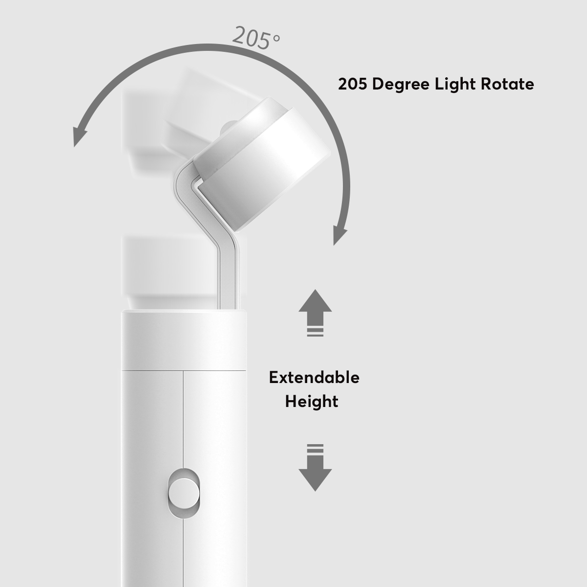 Mini LED Desk Lamp with Dimming, Phone Holder & Flashlight 9