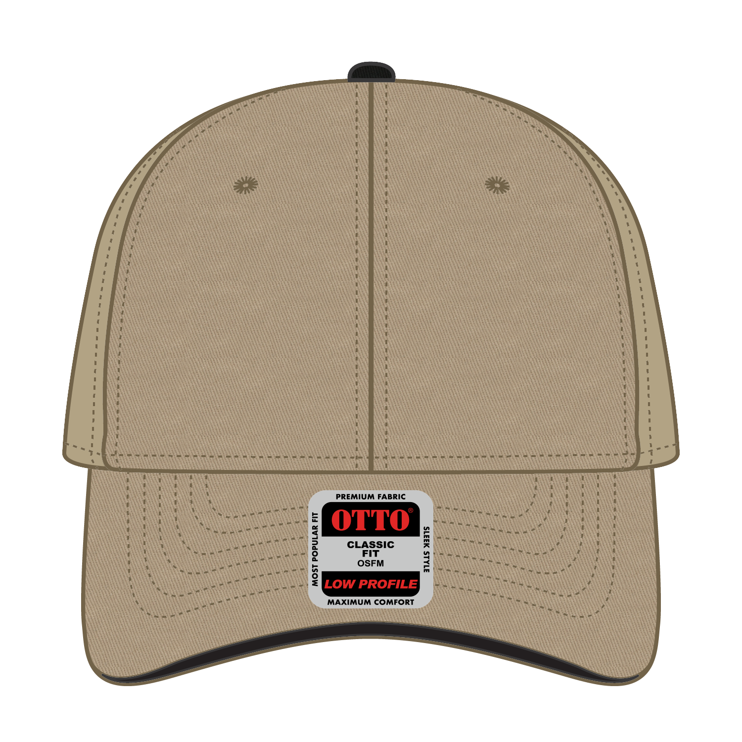 OTTO CAP® 6 Panel Low Profile Baseball Cap 31