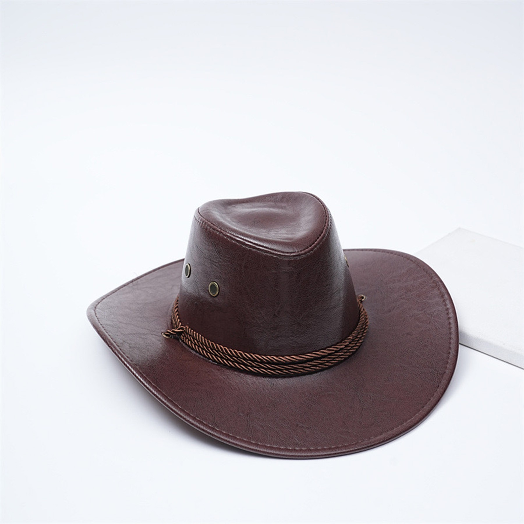 Western Vintage Cowboy Hat Riding Hat 5