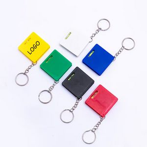 Small Tape Measure Keychains With Level Vial 6