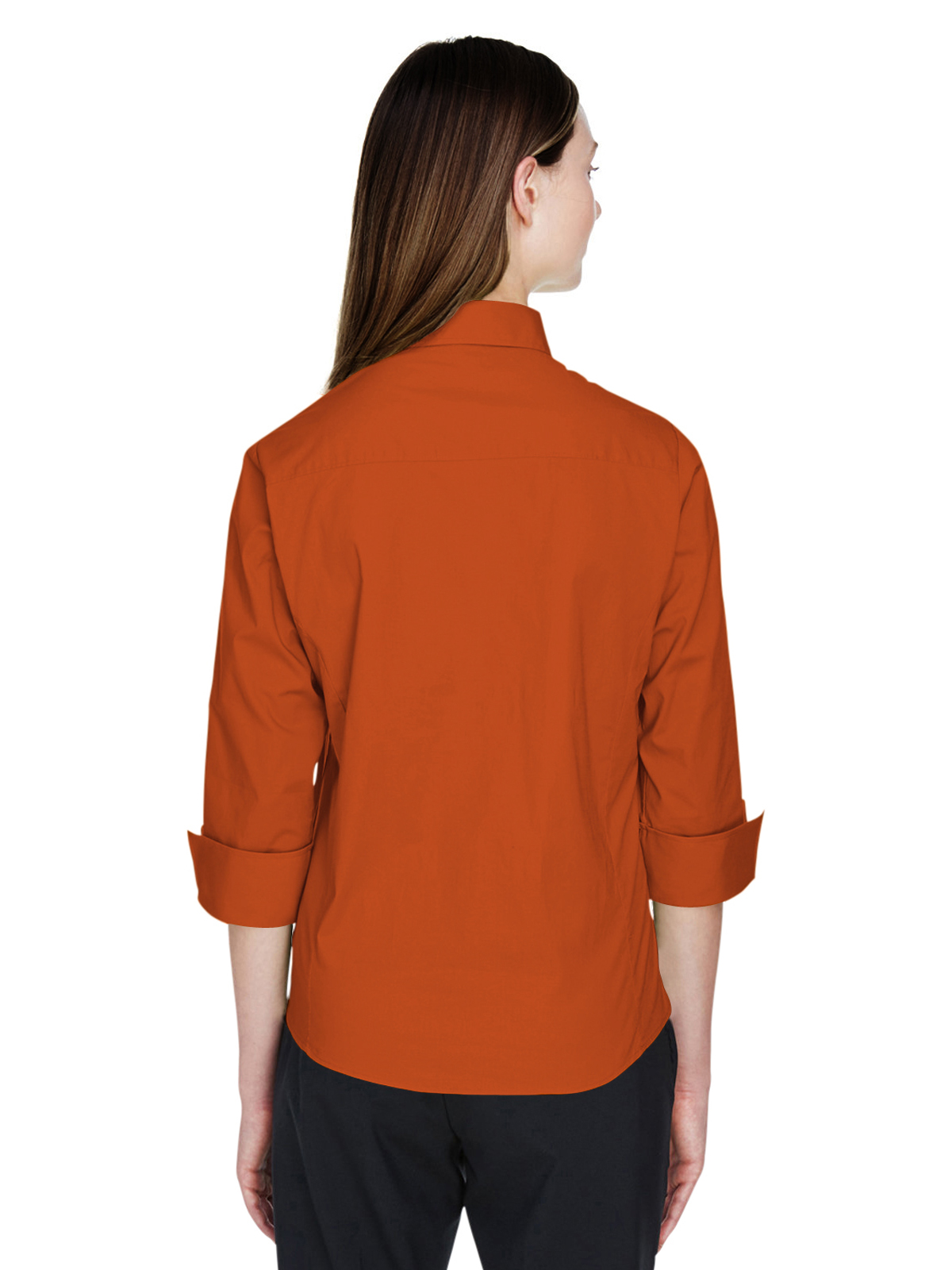 Blue Generation - Women's Pocketless 3/4-Sleeve Poplin Shirt 26