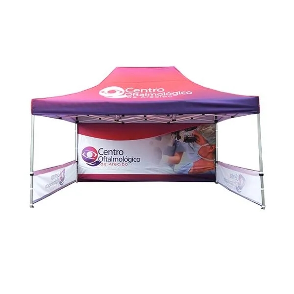 Outdoor 10' x15' Canopy Tent with  Digital Dye Sub Printed 2