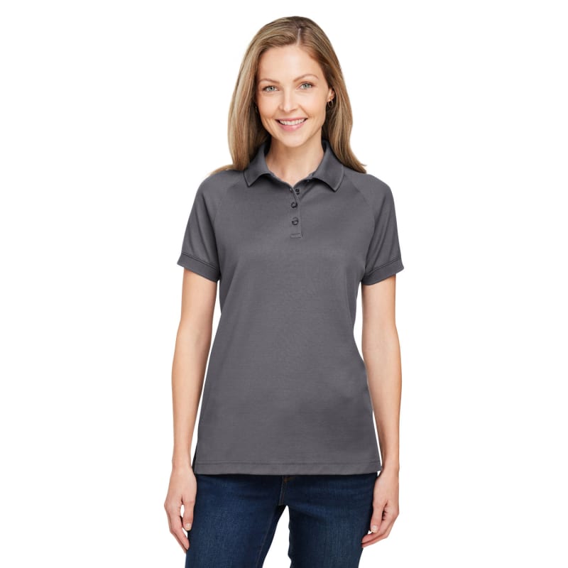 Harriton Ladies' Charge Snag And Soil Protect Polo 19