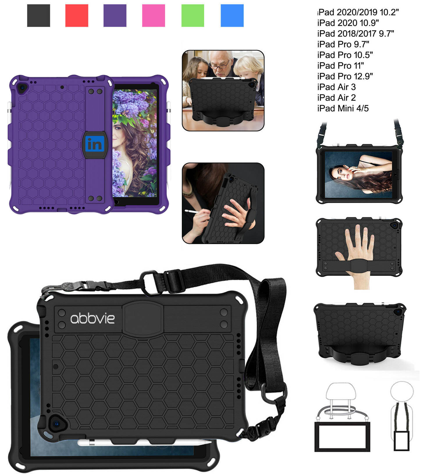 iBank ® Shockproof Case for iPad 11" (A16) 11th/10th 10.9" (2025/2022) 2
