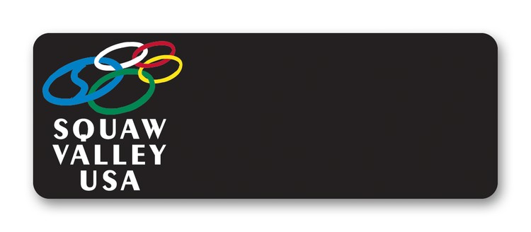 Full Color 50 Mil Name Badge (1.25"x3.5") Rectangle - No Personalization