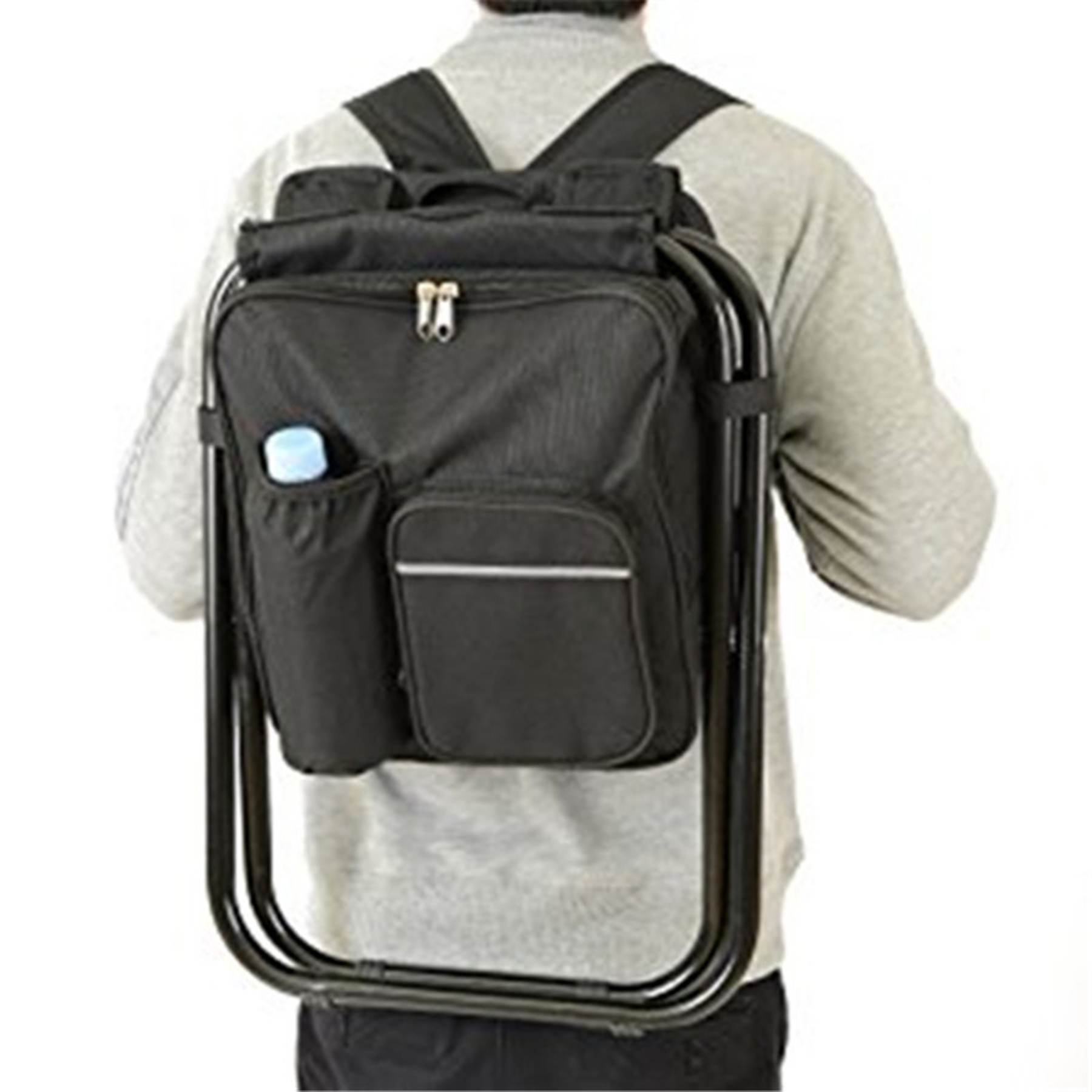 Cooler Backpack and Folding Chair 1