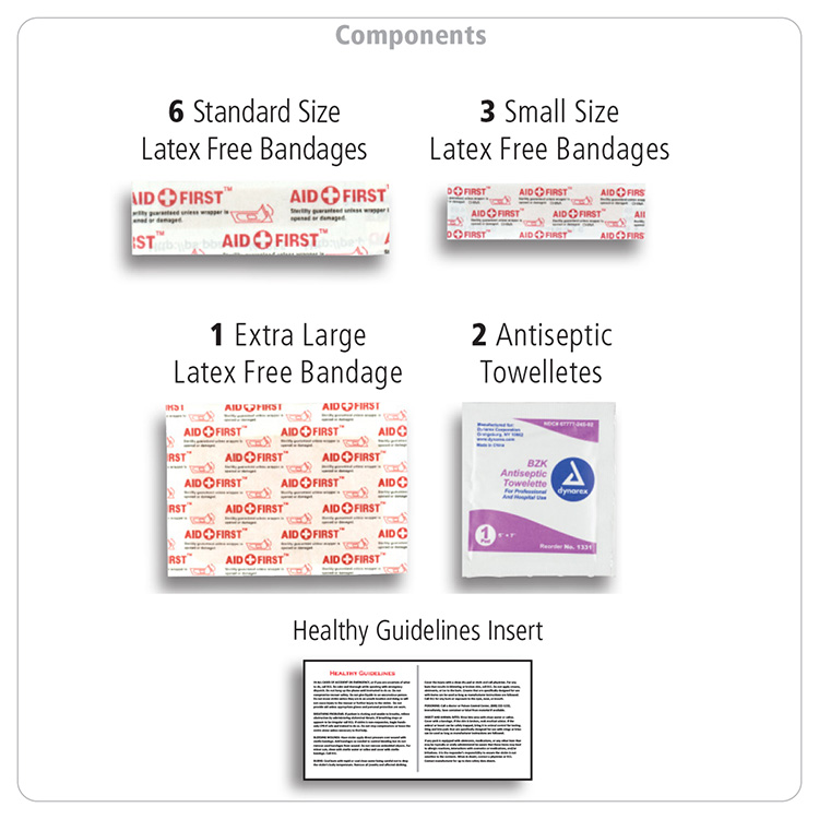 "RIVERSIDE" 13 Piece First Aid Kit 3