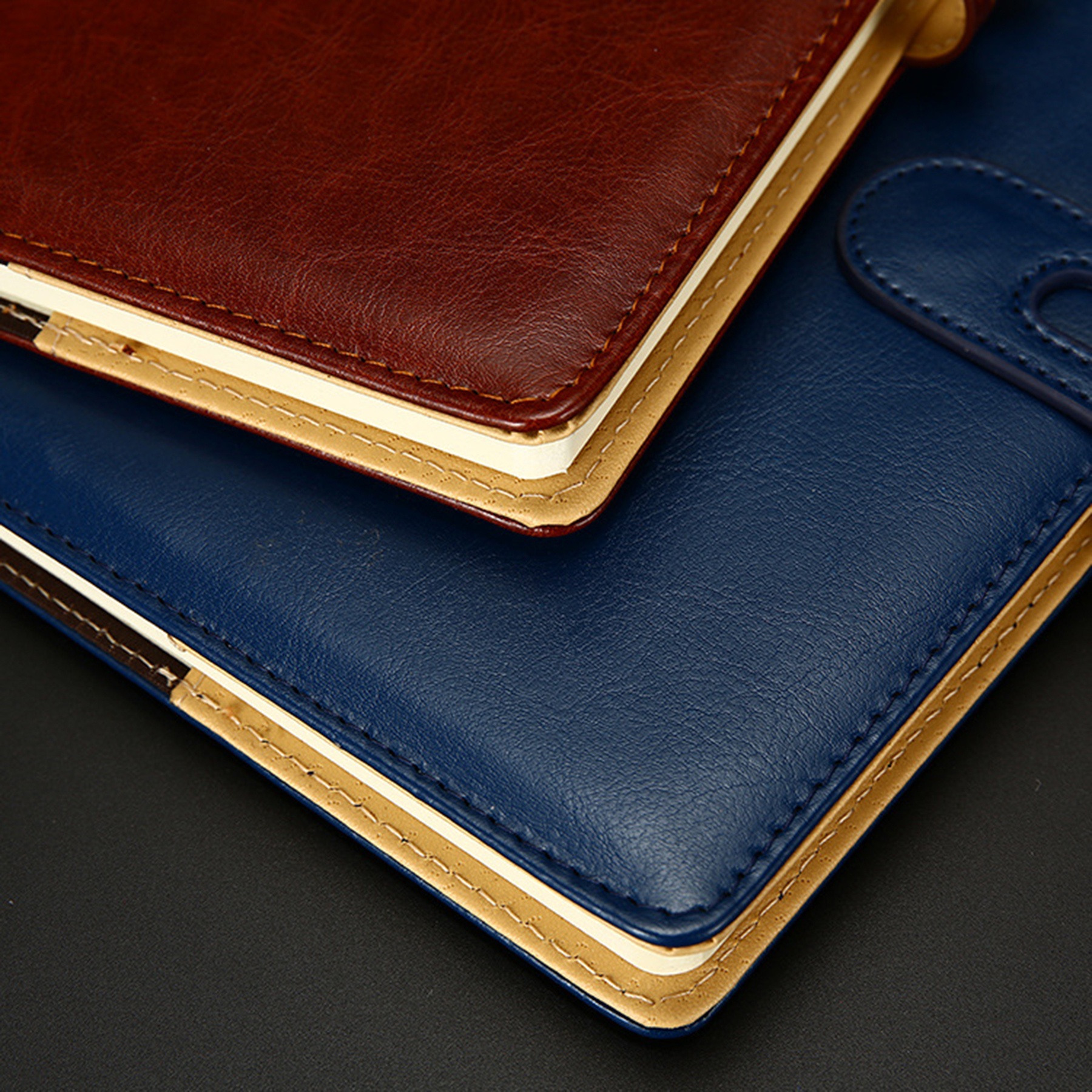 Luxurious A5 Leather Hardcover Notebook 3