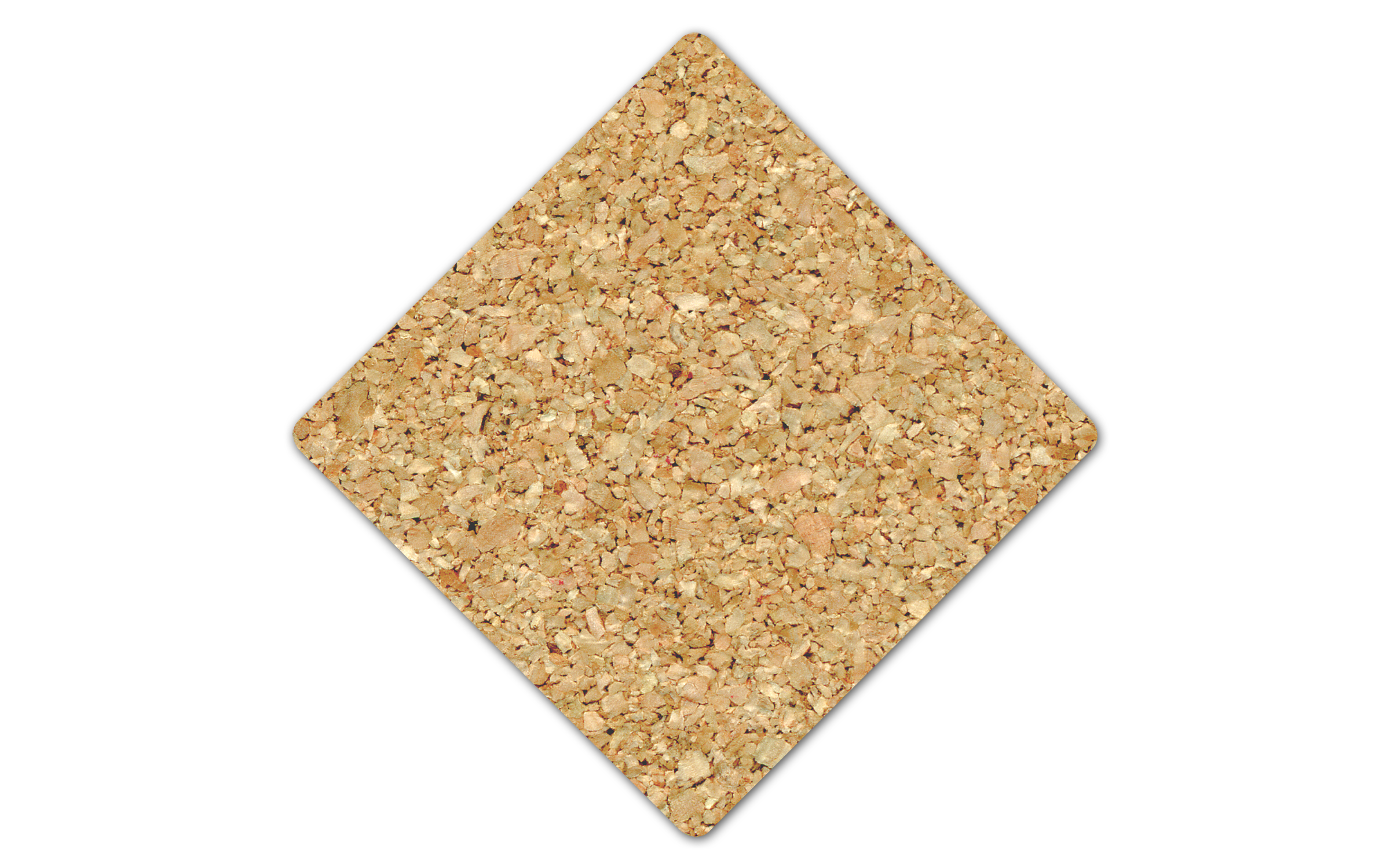 Diamond Cork Coaster 4D 2