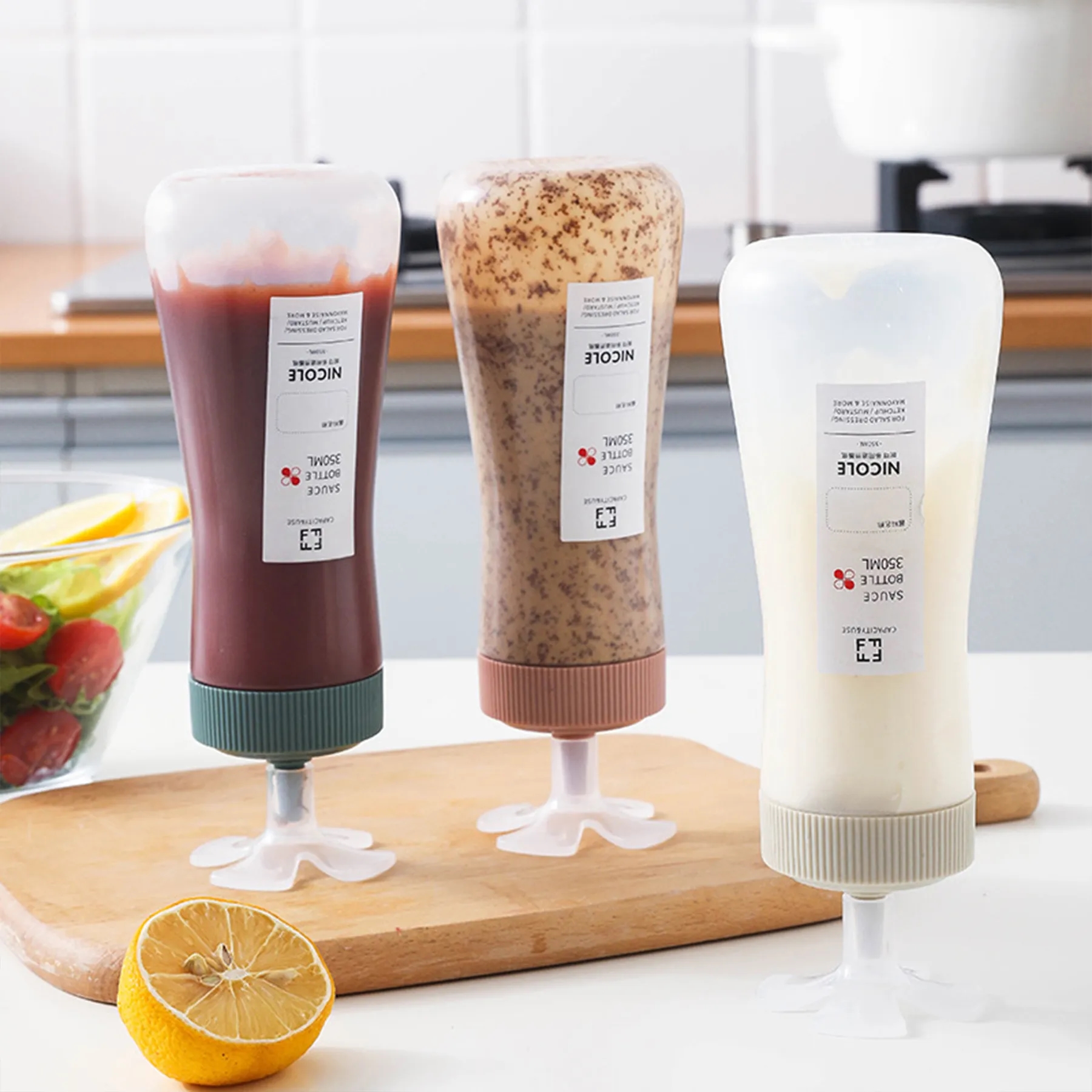 Plastic Household Extruded Seasoning Bottles 6