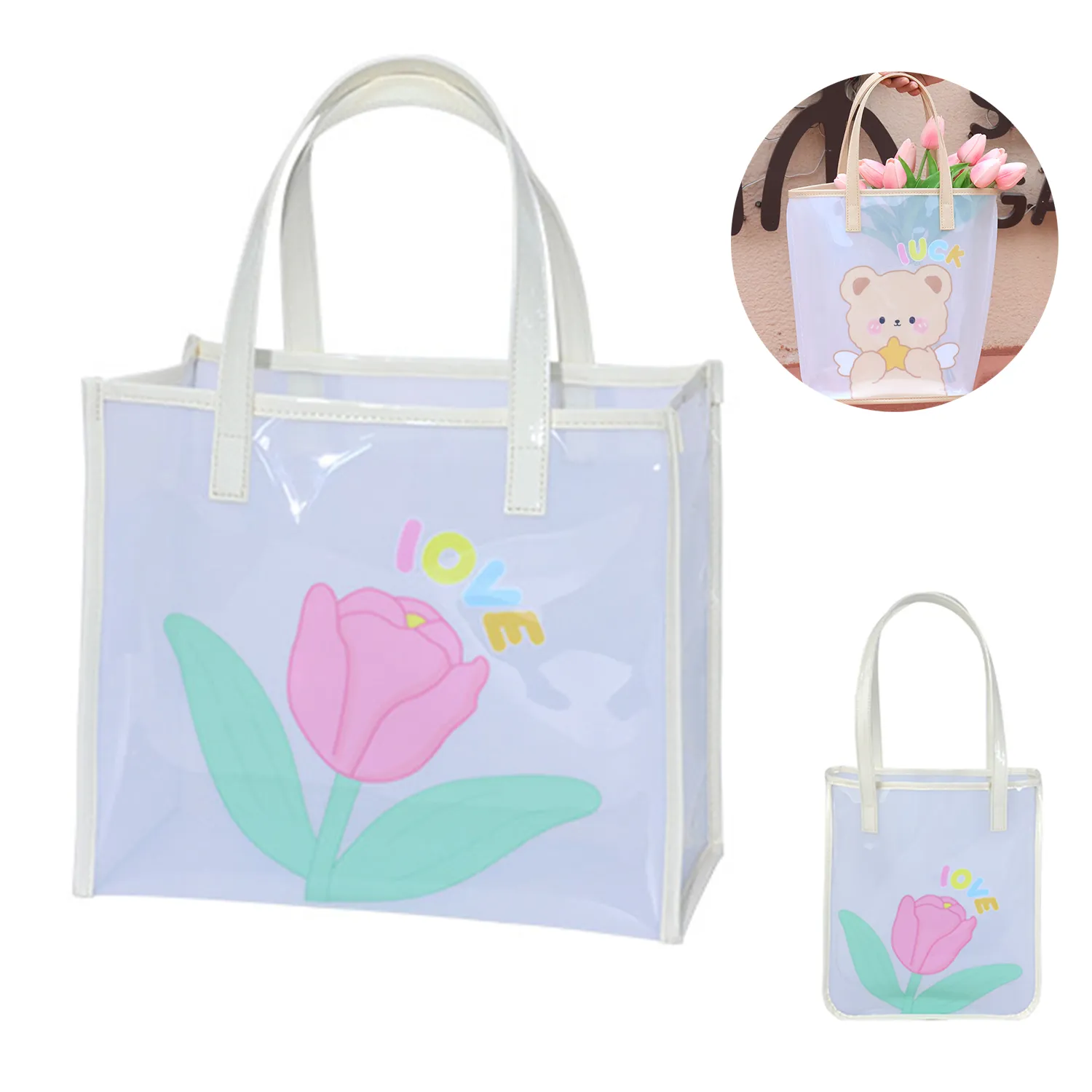 PVC Transparent Handbag 1