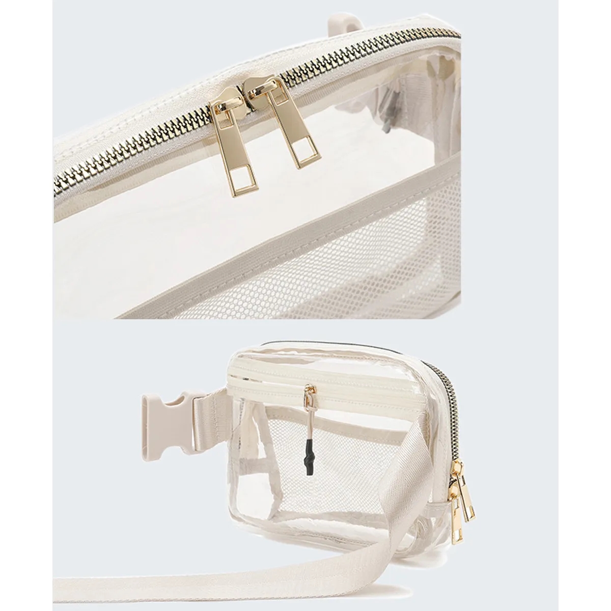 Clear Bag Stadium Approved Crossbody Fanny Belt  Pack Unisex 8