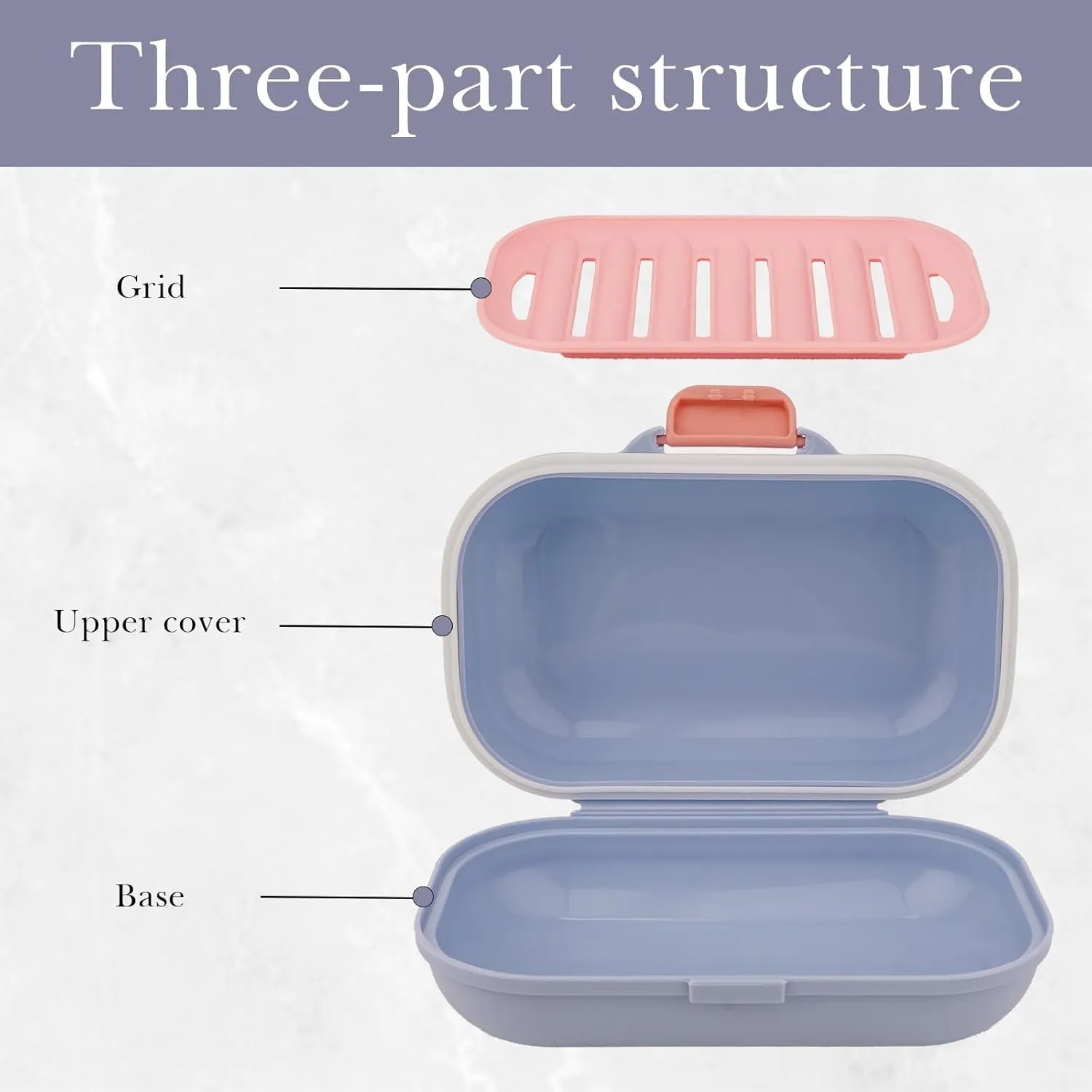 Portable Soap Dish With Lid 5
