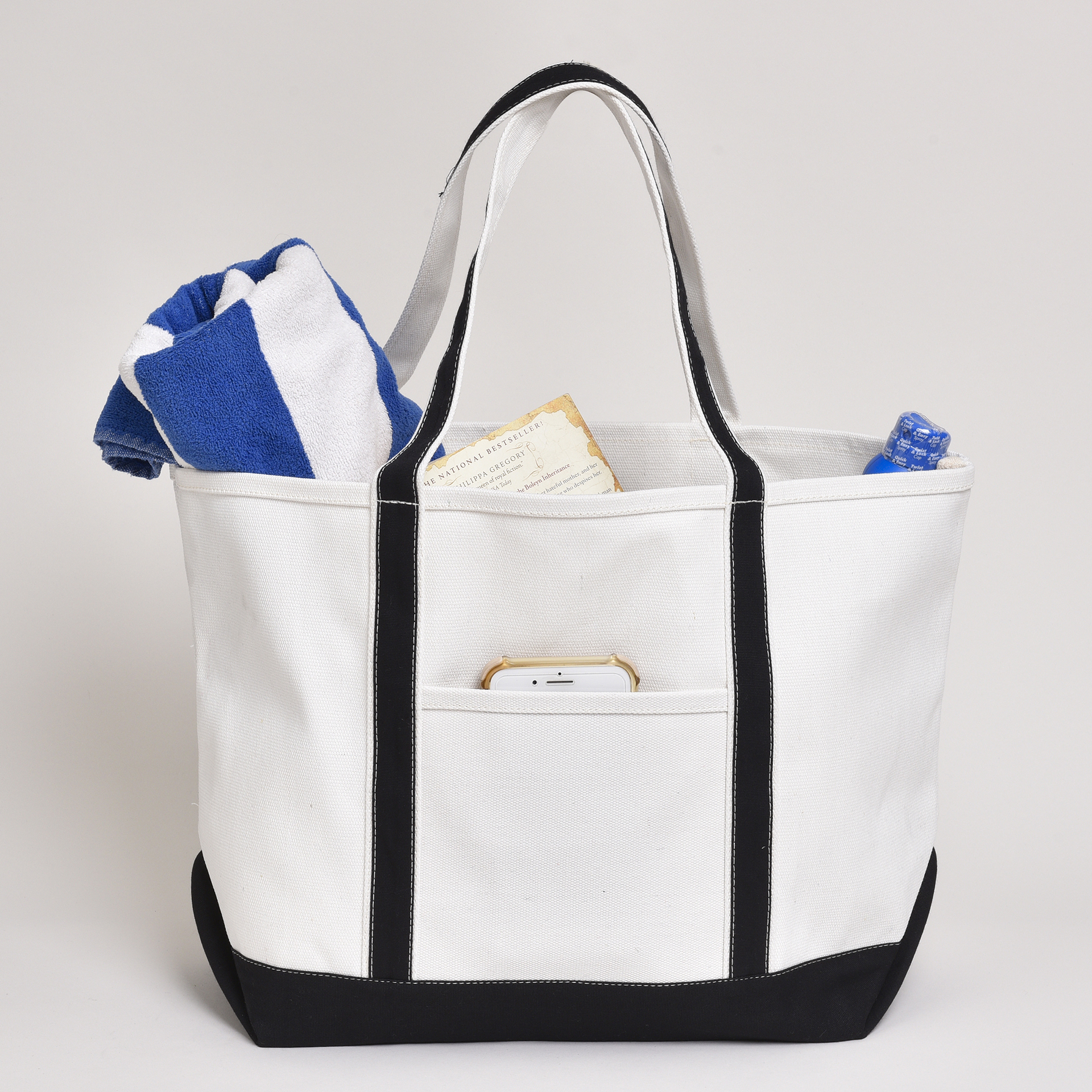 Open Canvas Boat Bag