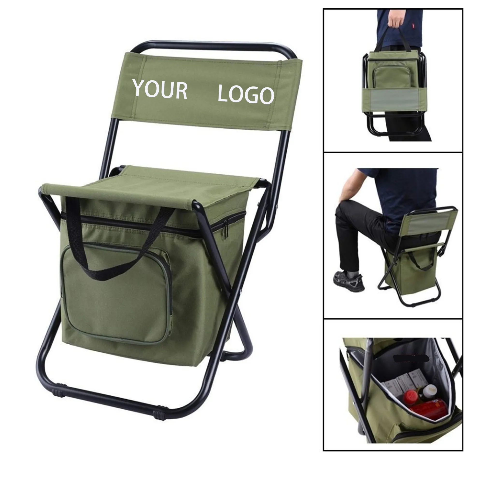 Foldable Chair with Cooler Bag 4