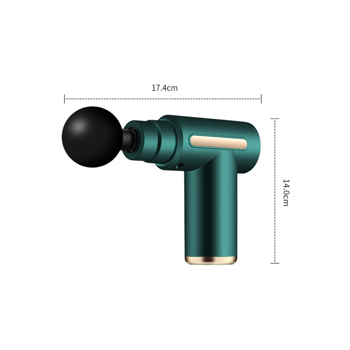 6 Speeds 4 Heads Electric Mini Massage Fascial Guns 4