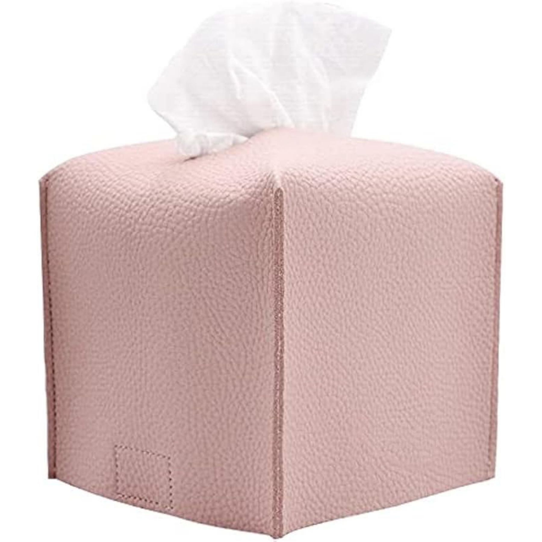 Square Leather Tissue Box 12