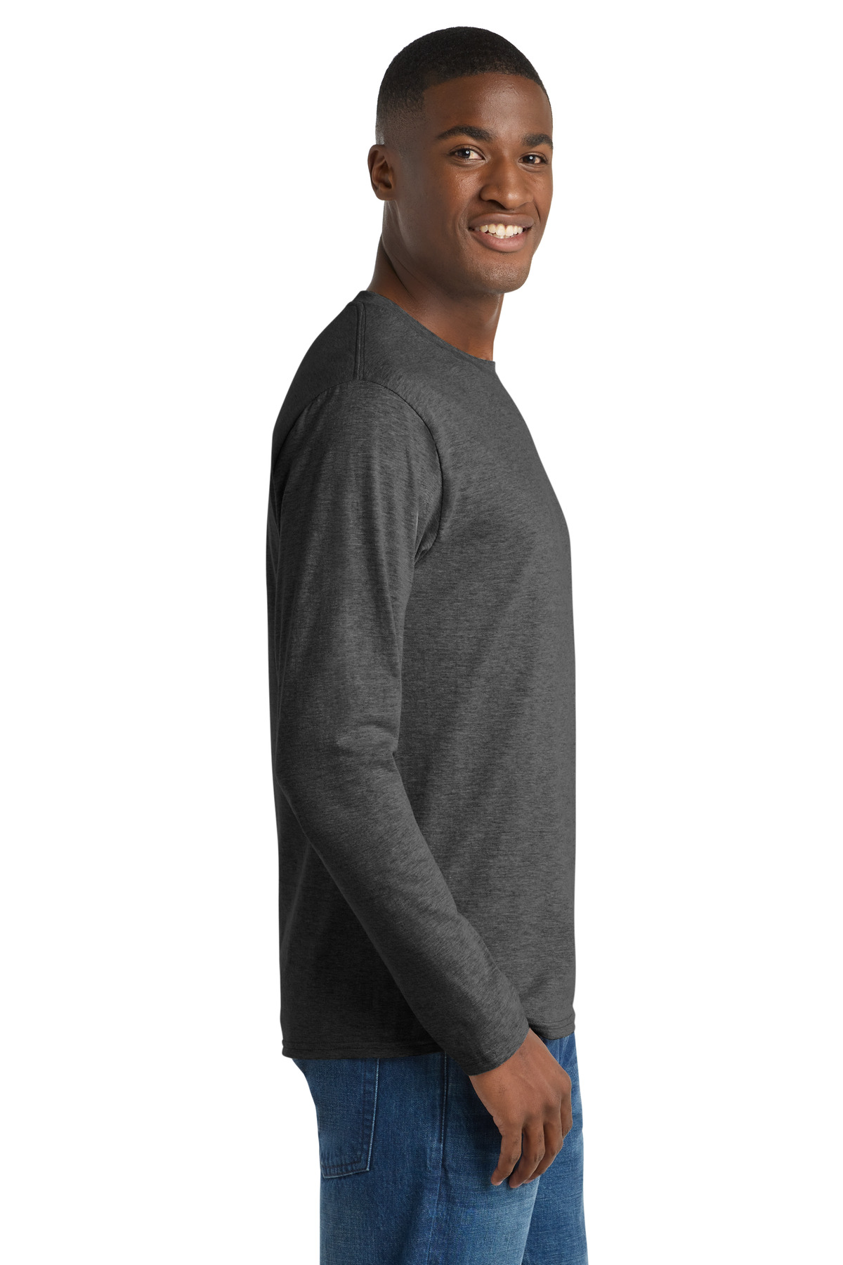 Port & Co Long Sleeve Fan Favorite Tee. PC450LS 19