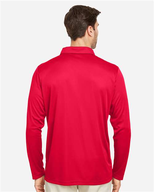 Men's Zone Performance Long Sleeve Polo - TT51L 43