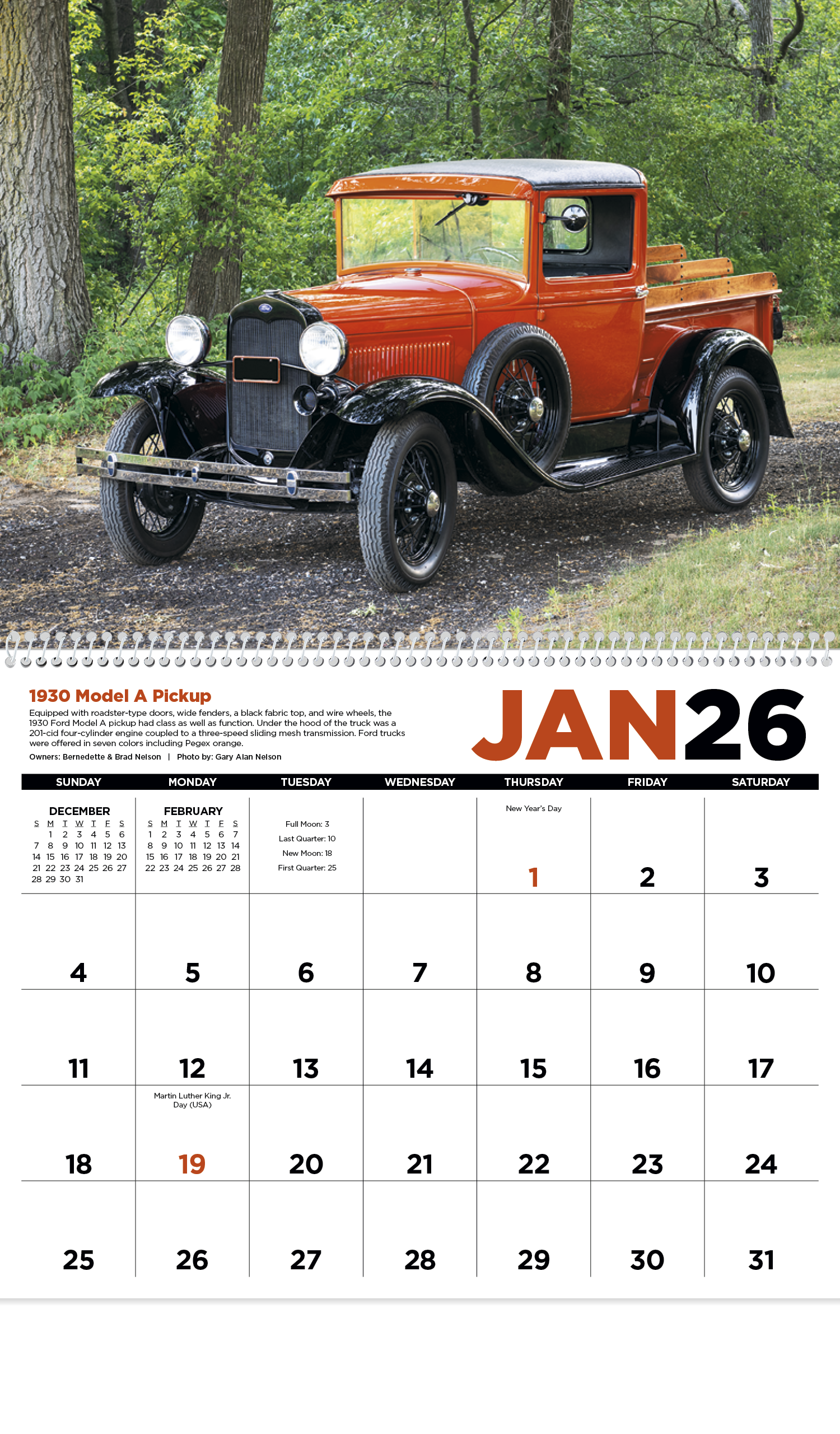 Triumph® Calendars Antique Trucks Calendar 45