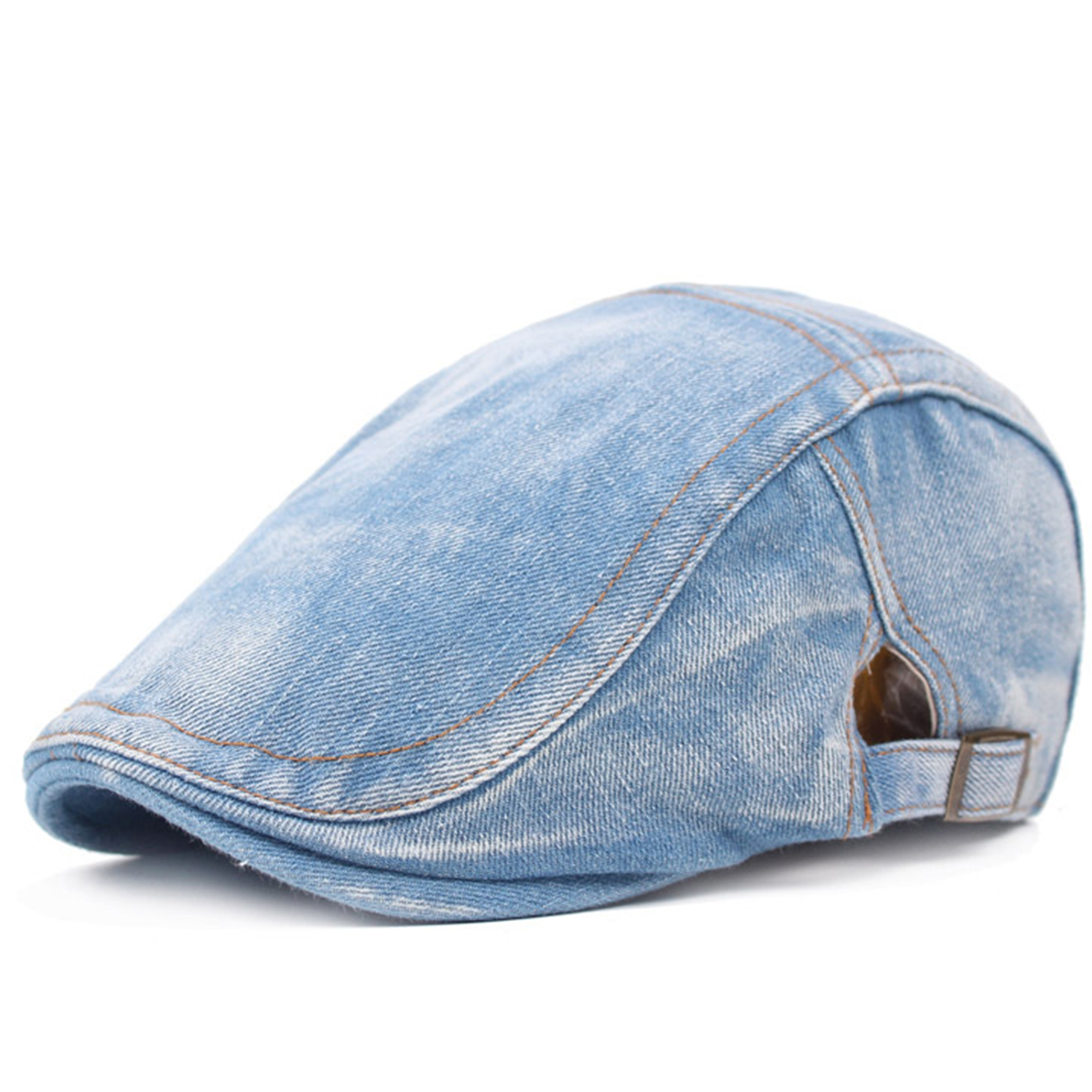 Denim Newsboy Cap for Men Women 1