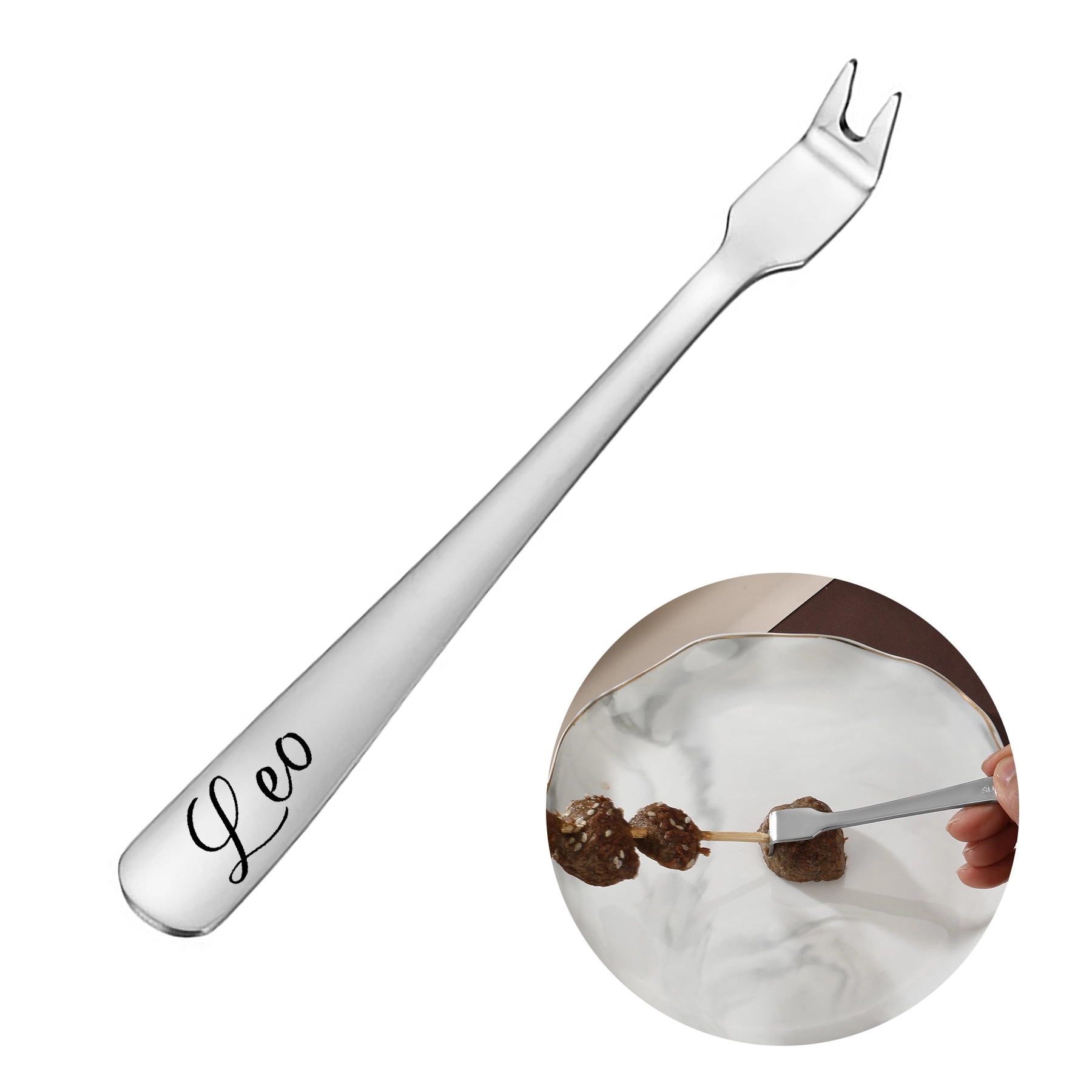 Stainless Steel Meat Fork 2