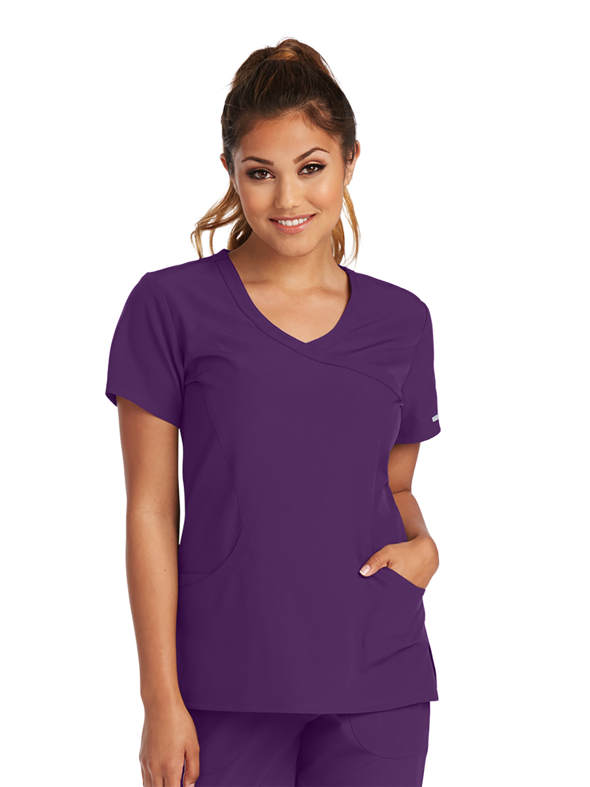 Skechers - Women's Three-Pocket Crossover V-Neck Reliance Scrub Top 26