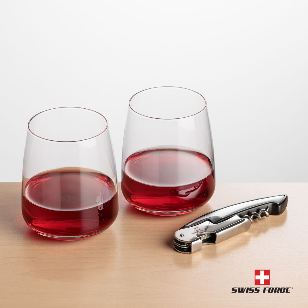 Swiss Force® Opener & Dunhill Stemless Wine 16