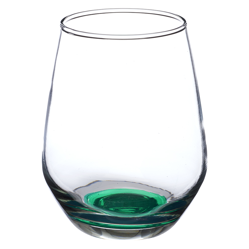 12 oz. Silicia Stemless Wine Glasses 12