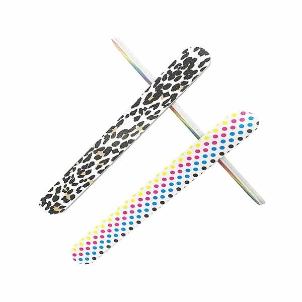 Double Sided Colorful Nail File Strip 3