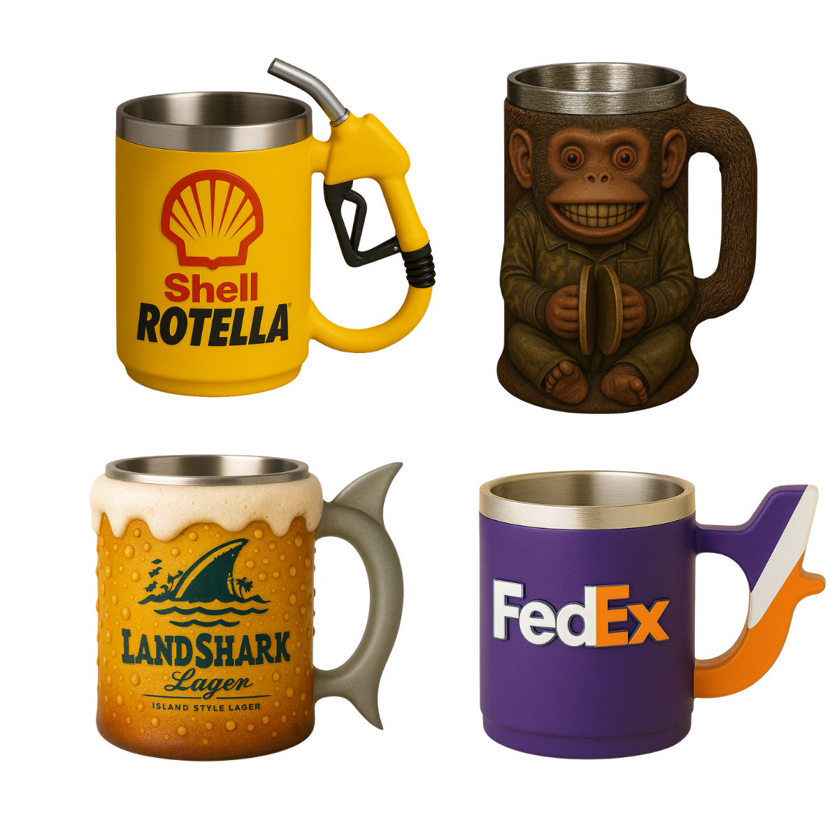 EpicMug Customizable Resin Molded Exterior Mug - Stainless Steel 450ML 19