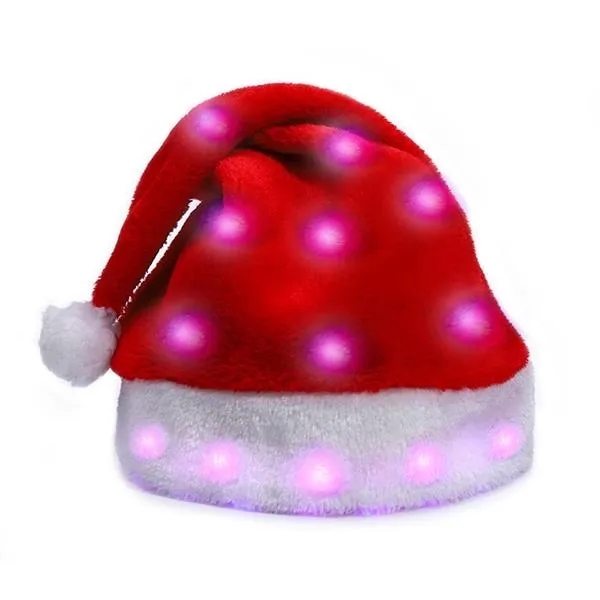 LED Light up Santa Christmas Hat/Cap 8