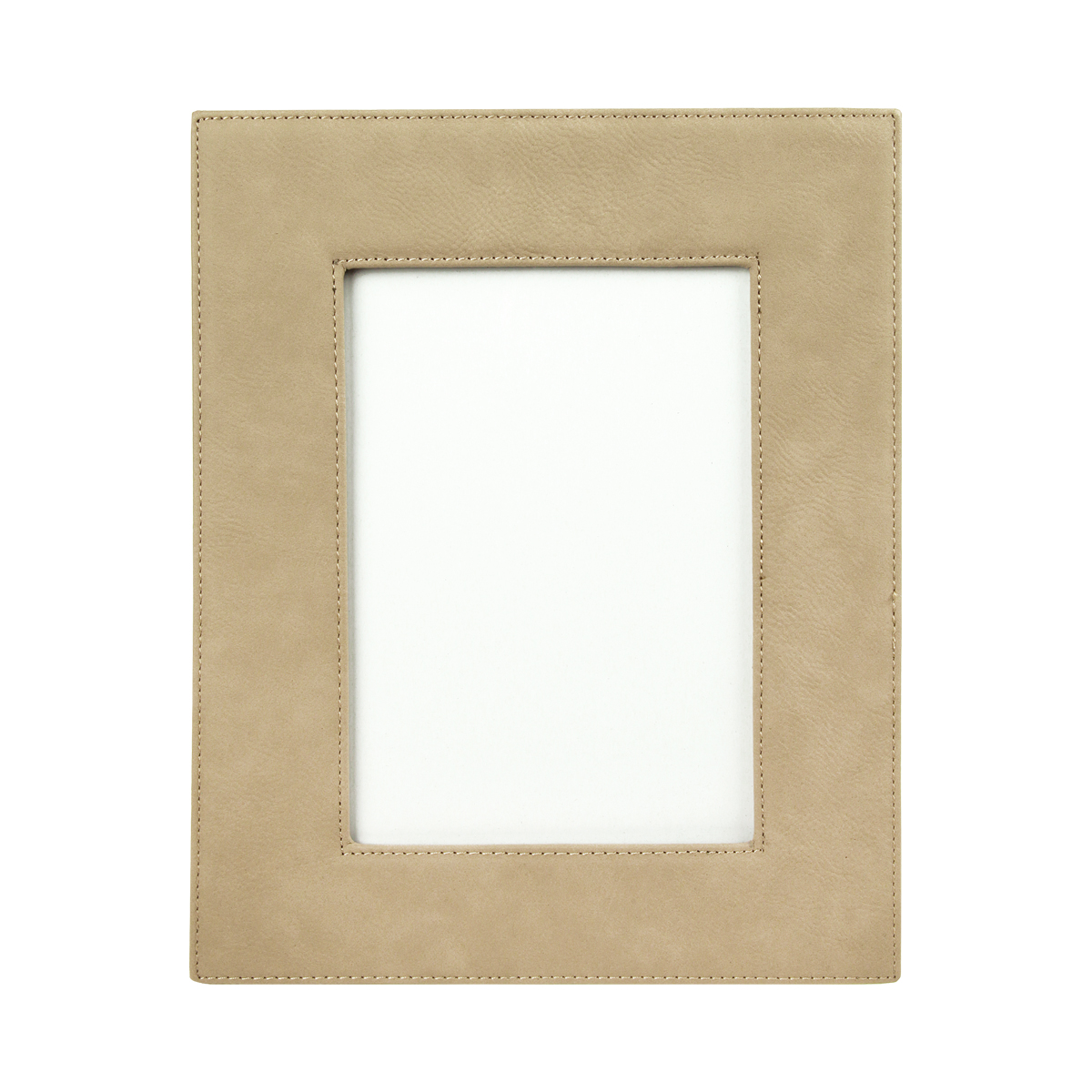 5" x 7" Light Brown Leatherette Photo Frame 2