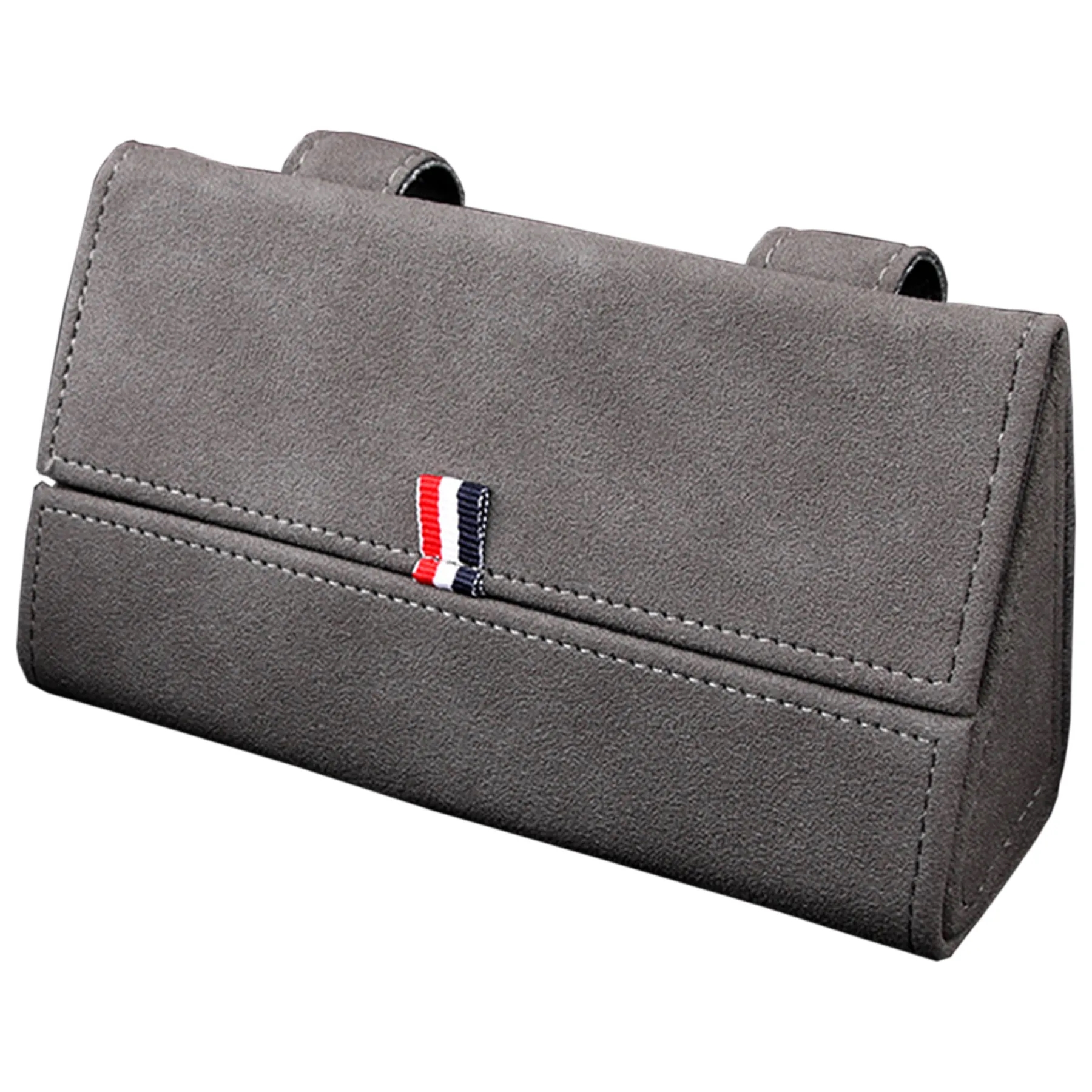 Suede Car Mounted Glasses Case 4