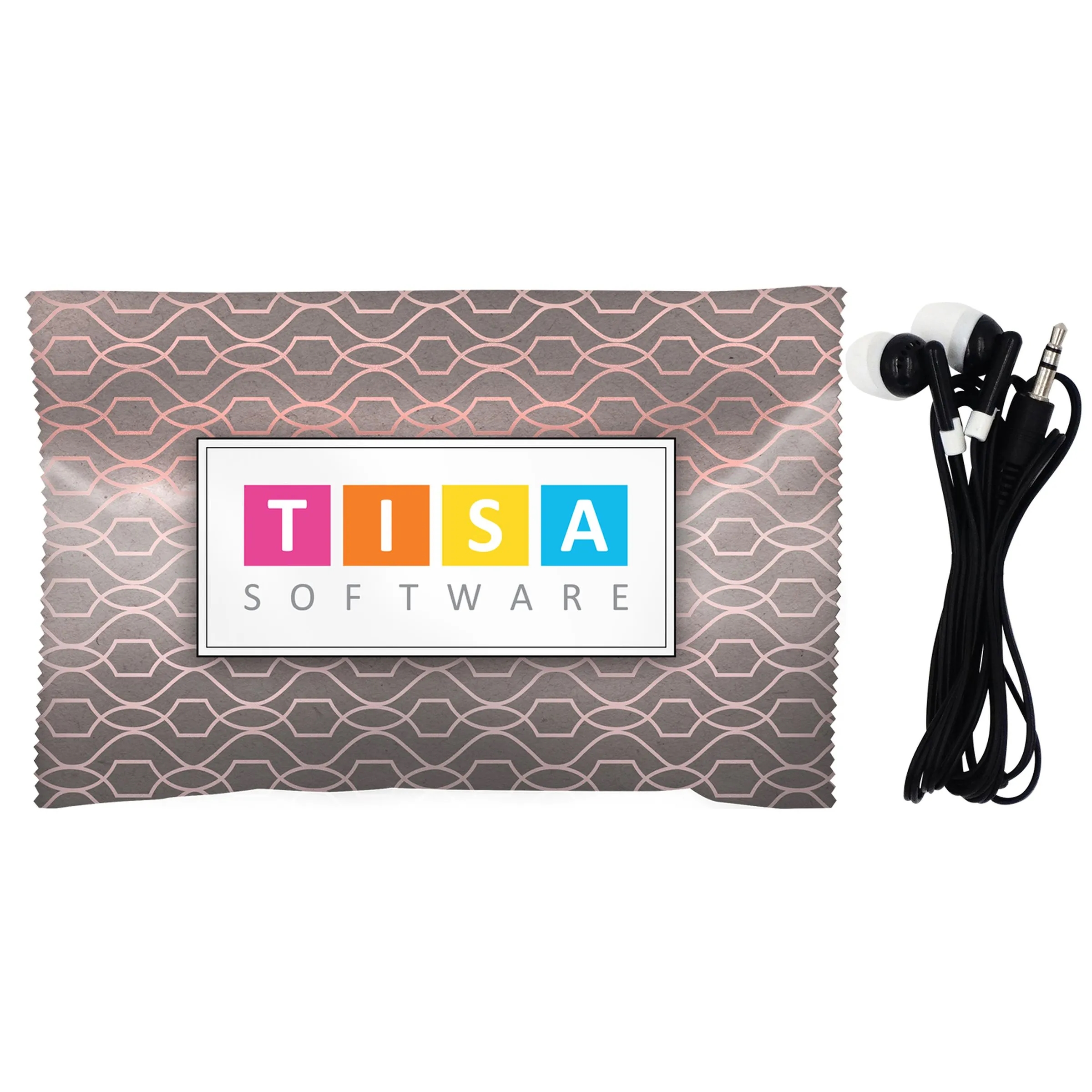 Twist Wrapped Up Ear Bud Set 7