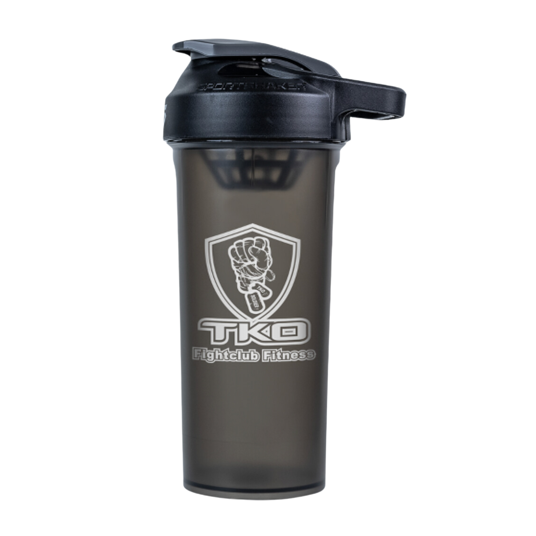 27 oz. Smoke Sport Shaker with Gray Basket and Flapper Lid