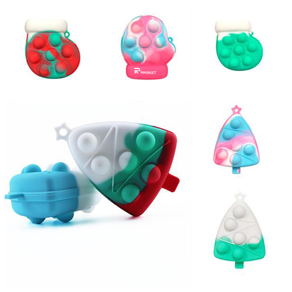 Christmas Glove Silicone Fidget Toy 1