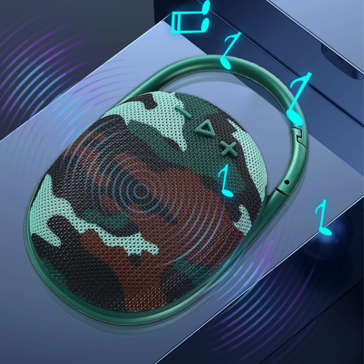 Portable Bluetooth Speaker with Handle Clip Design 3