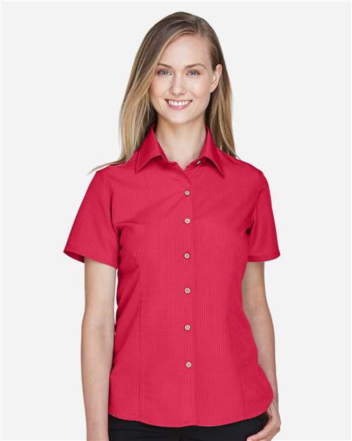Women's Barbados Textured Camp Shirt - M560W 38