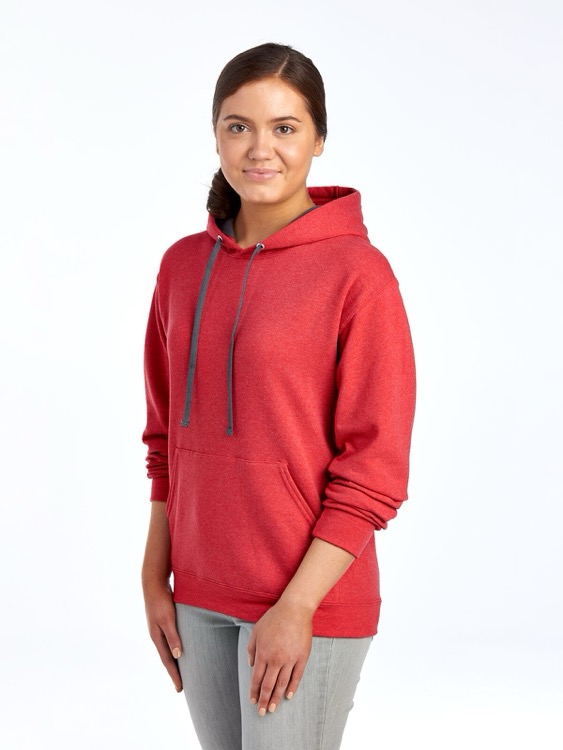 FRUIT OF THE LOOM Sofspun™ Unisex Hooded Sweatshirt, custom hoodie or sweatshirt with logo imprint 56