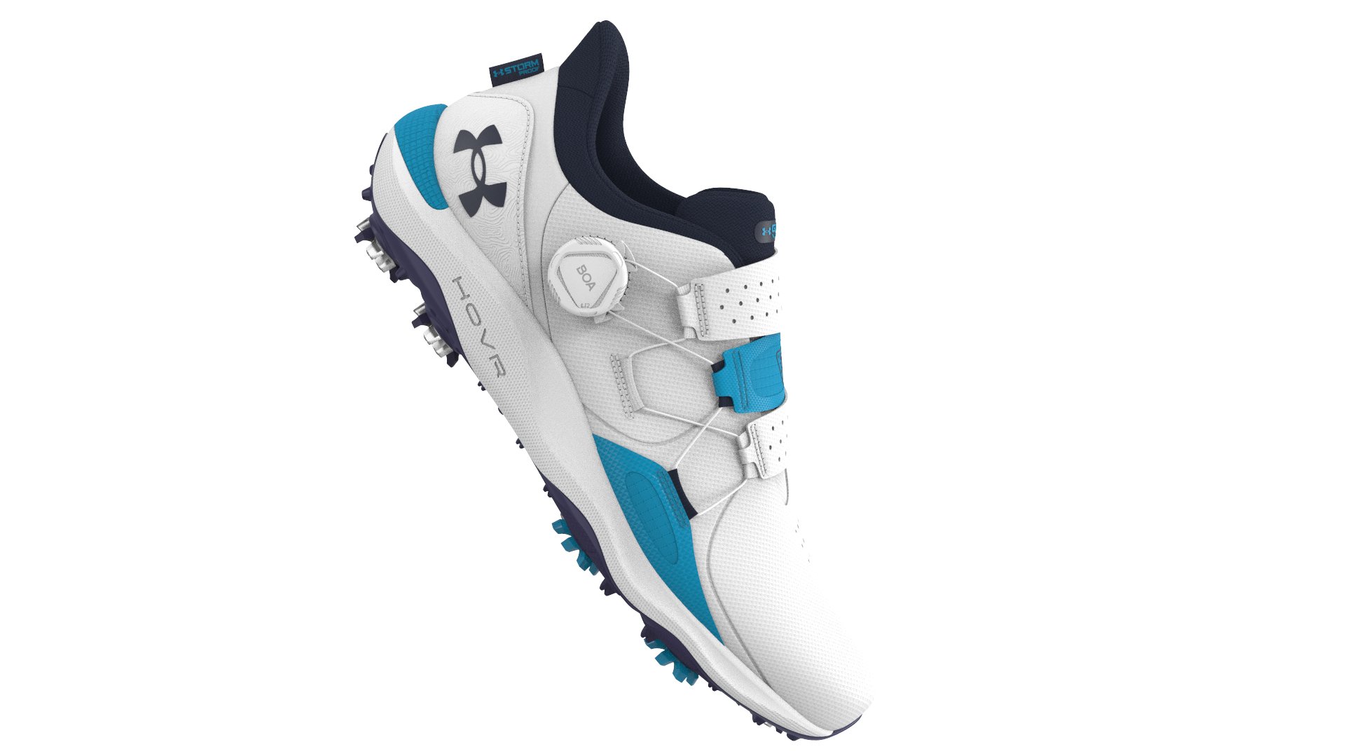 UA Drive Pro BOA Men's Wide Golf Shoes 3