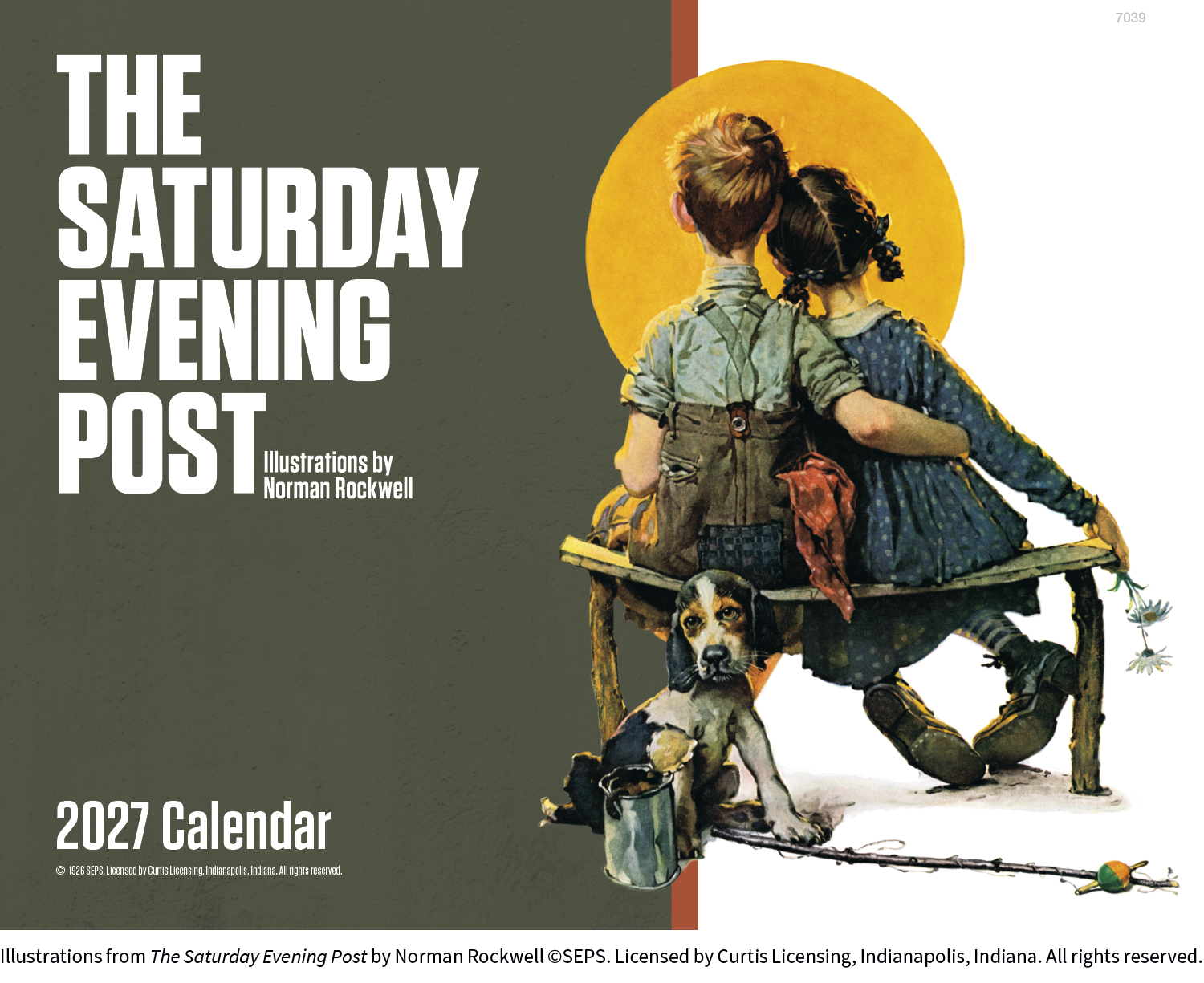 Good Value™ The Saturday Evening Post - Window Calendar 29