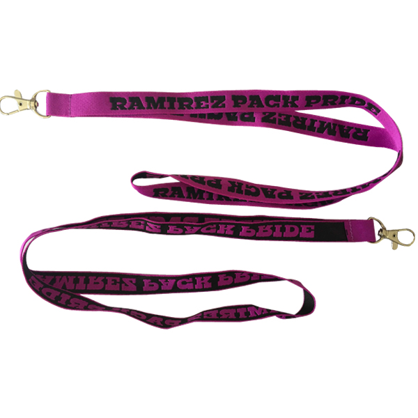 5/8" Custom Woven Canvas Lanyard 2