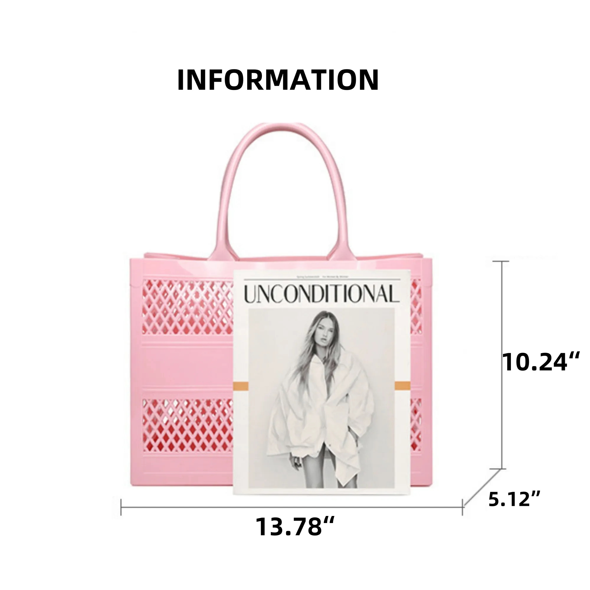 PVC Large Capacity Handbag 15