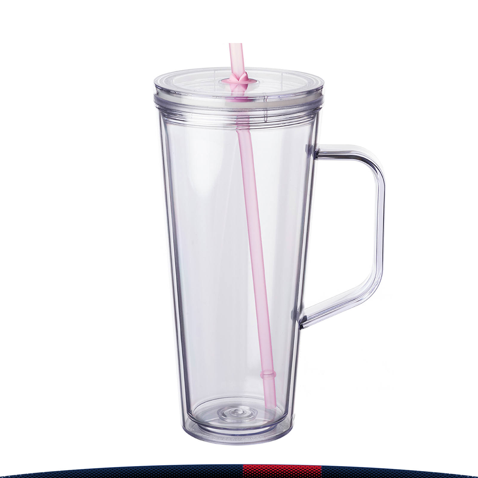 24 oz. Moriel Plastic Tumbler with Handle 10