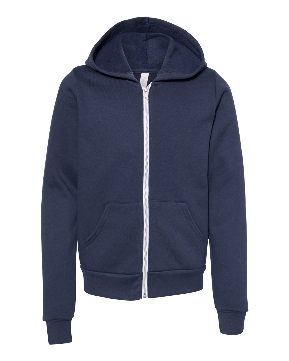Youth Sponge Fleece Full-Zip Hoodie Sweatshirt - 3739Y 3